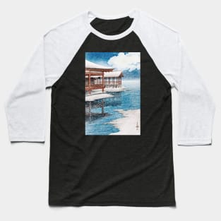 Snow on a Bright Day by Hasui Kawase Baseball T-Shirt